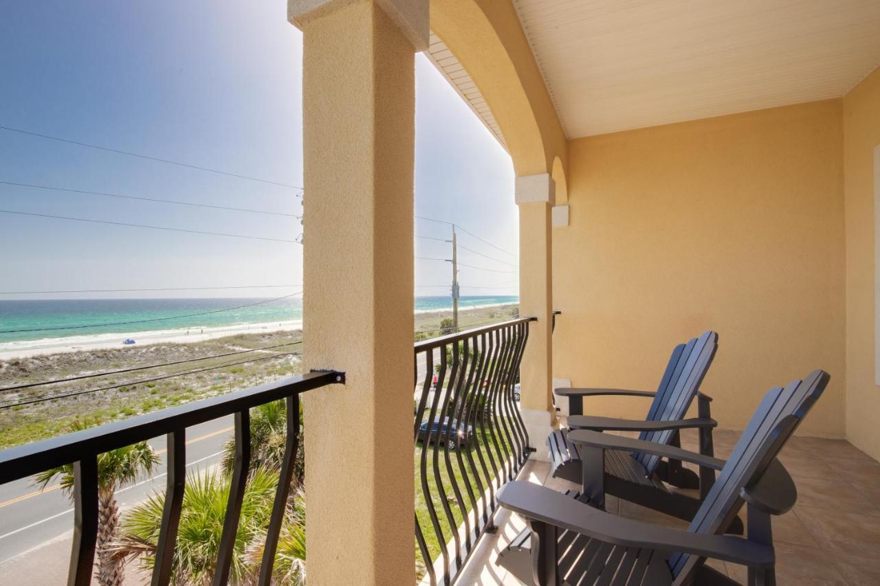 2 Gulf View Balconies! 3 Story Townhome With 4 Bedrooms, 4 Bathrooms! Sleeps12 パナマシティービーチ エクステリア 写真