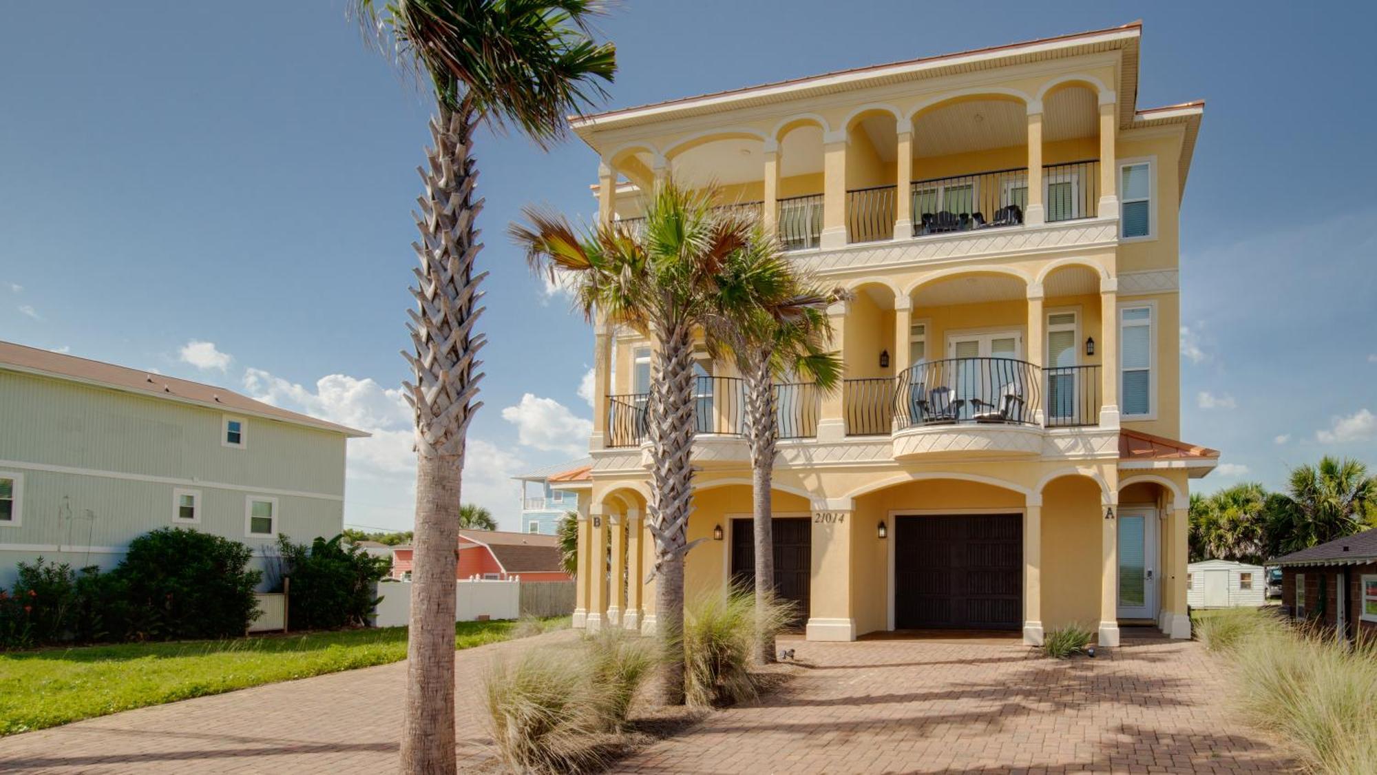 2 Gulf View Balconies! 3 Story Townhome With 4 Bedrooms, 4 Bathrooms! Sleeps12 パナマシティービーチ エクステリア 写真